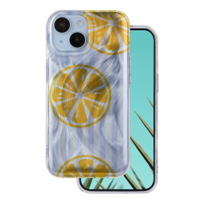 Ultra Trendy Summer калъф за iPhone 15 6.1" лимон