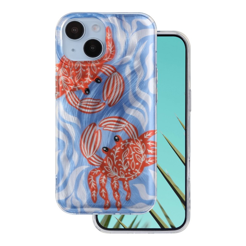 Ultra Trendy Summer калъф за iPhone 12 / 12 Pro 6.1" crab