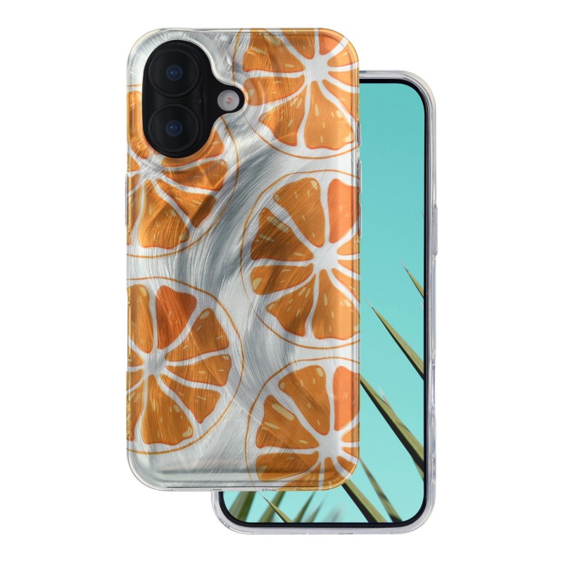 Ultra Trendy Summer капак за iPhone 17 6.3" оранжев