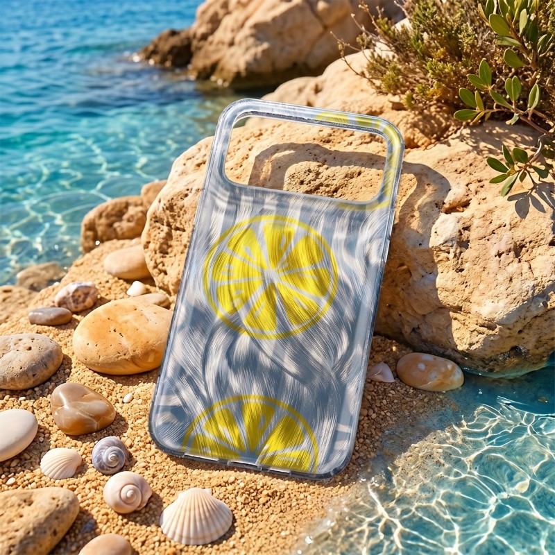 Ultra Trendy Summer калъф за iPhone 15 6.1" лимон
