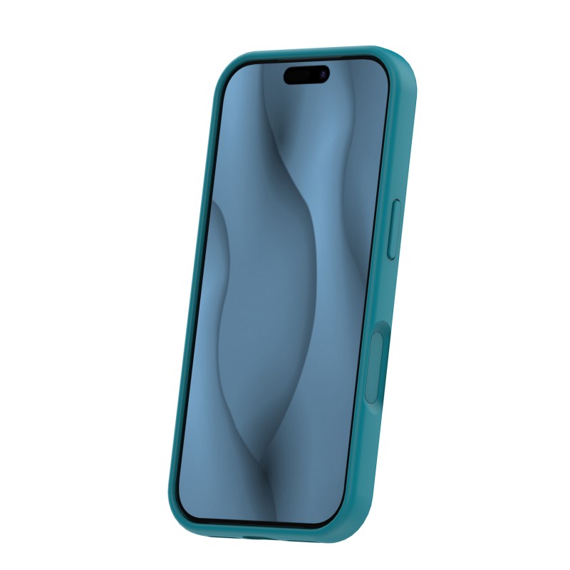 Силиконов калъф Thin Mag за iPhone 12 / 12 Pro 6.1" тюркоаз