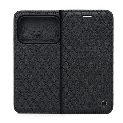 Калъф Smart Caro за Honor 600 / Honor 600 Pro, черен