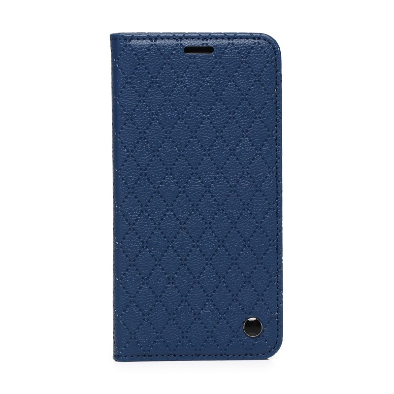 Калъф Smart Caro за Honor 600 / Honor 600 Pro, тъмносин
