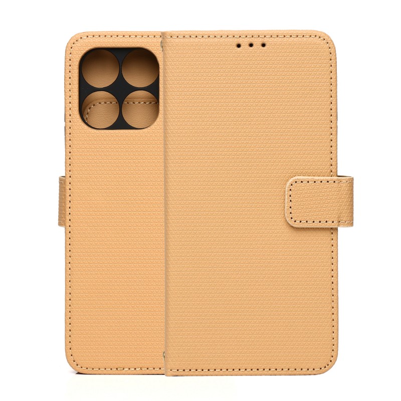 Калъф Smart Triangle за Motorola Edge 70 Fusion кафяв