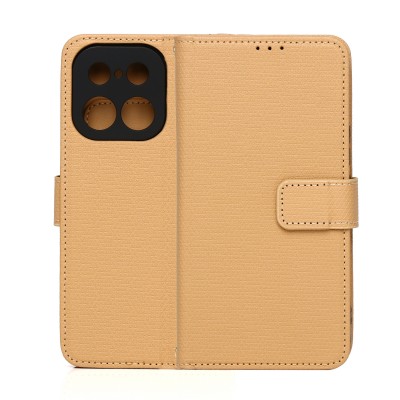 Калъф Smart Triangle за Realme 16 Pro 5G кафяв