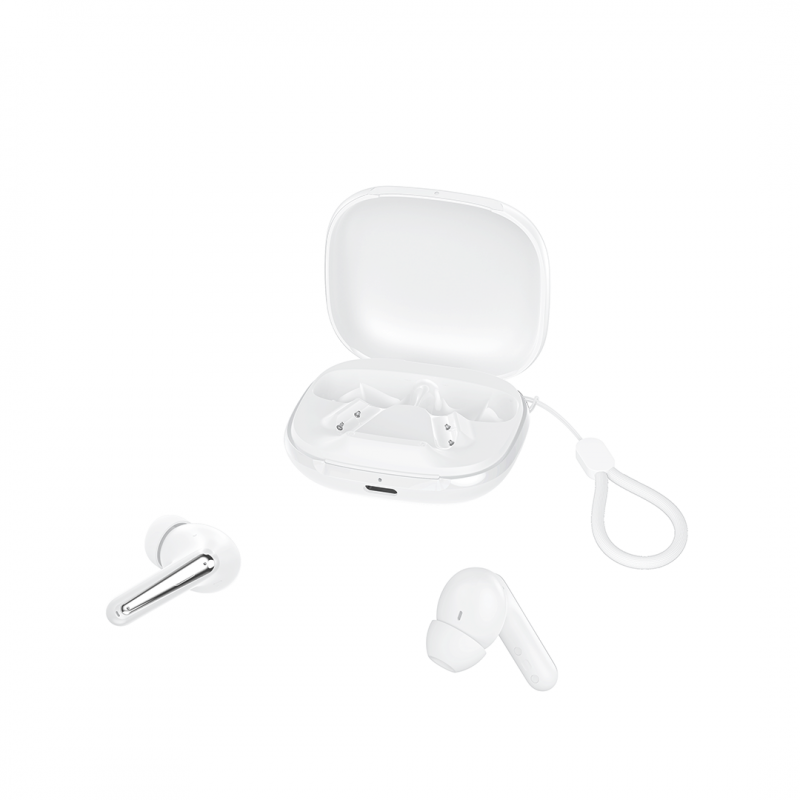 XO Bluetooth слушалки G53 TWS черни ANC + ENC със стойка
