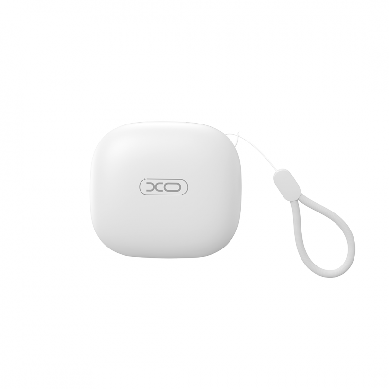 XO Bluetooth слушалки G53 TWS бели ANC + ENC със стойка