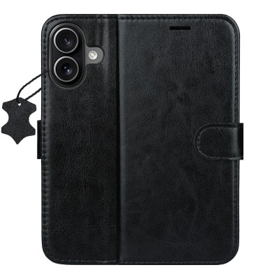 Кожен калъф Smart Luxe за iPhone 16 6,1