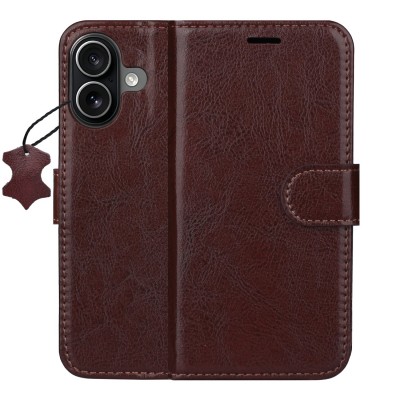 Кожен калъф Smart Luxe за iPhone 16 6,1