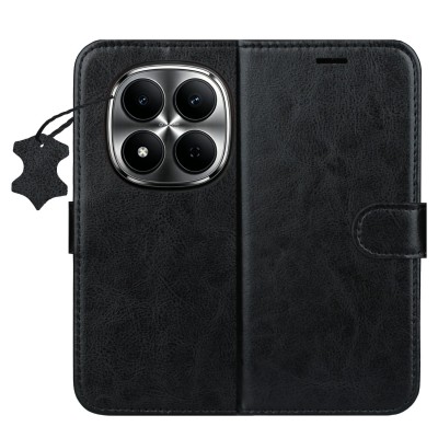Etui skórzane Smart Luxe do Xiaomi Redmi Note 15 Pro Plus 5G czarne