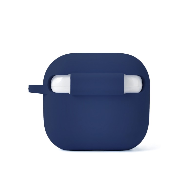 Силиконов калъф Etteri за Airpods 3, тъмно син