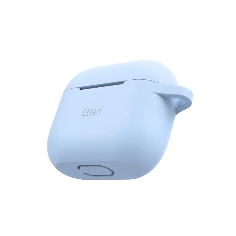 Силиконов калъф Etteri за Airpods 3 светло син