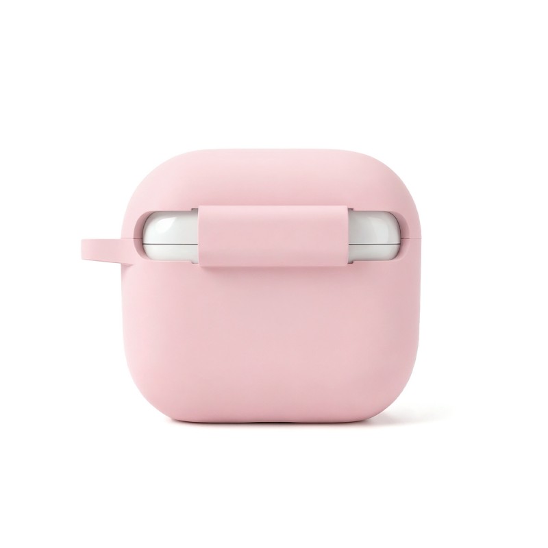 Силиконов калъф Etteri за Airpods 3 светло розов