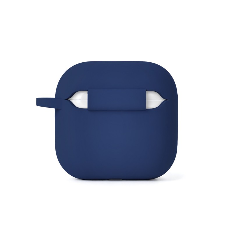 Силиконов калъф Etteri за AirPods 4, тъмно син