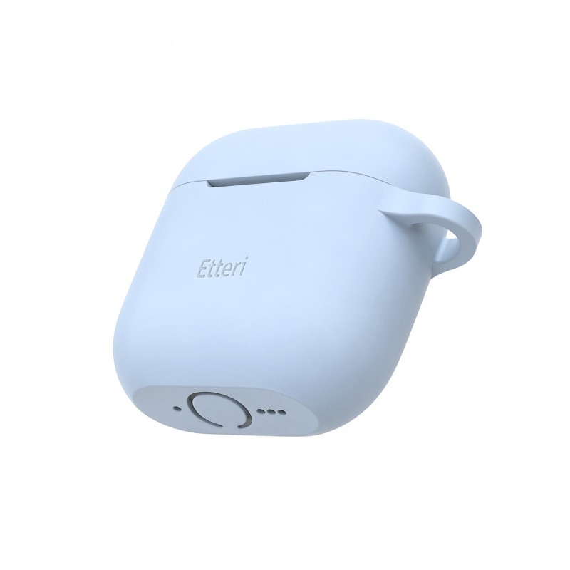 Силиконов калъф Etteri за AirPods 4 светло син