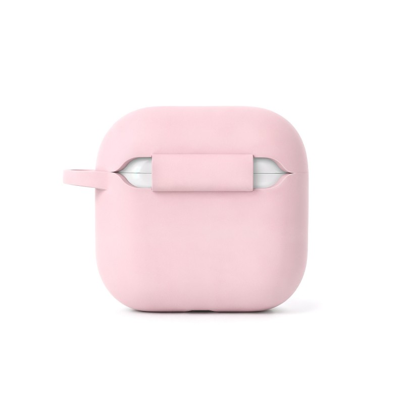 Силиконов калъф Etteri за AirPods 4 светло розов