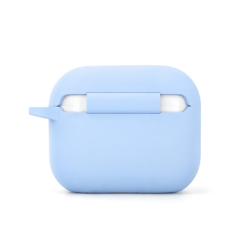 Силиконов калъф Etteri за AirPods Pro 3 светло син