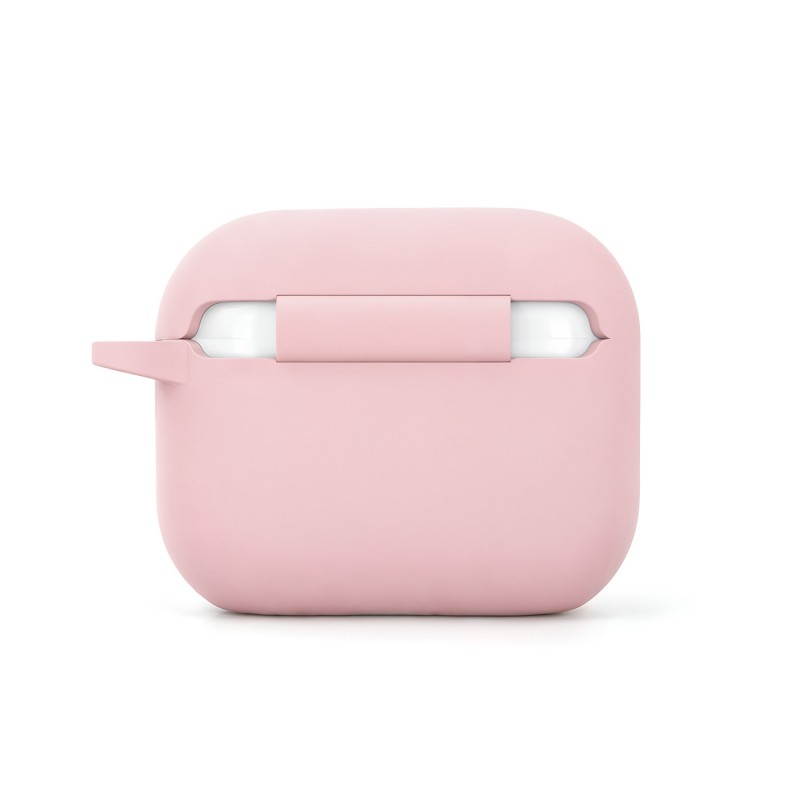 Силиконов калъф Etteri за AirPods Pro 3 светло розов