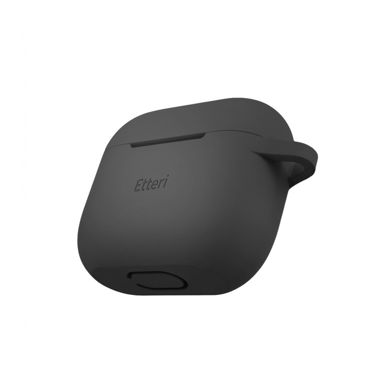 Силиконов калъф Etteri за AirPods 3 черен