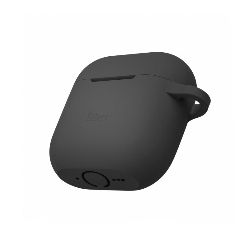 Силиконов калъф Etteri за AirPods 4 черен