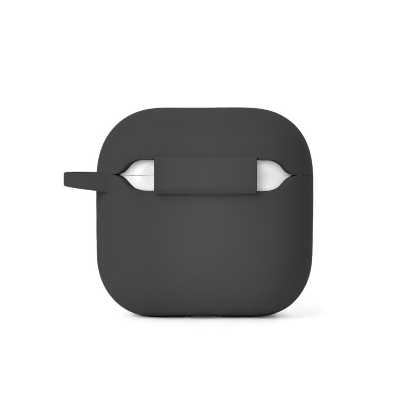 Силиконов калъф Etteri за AirPods 4 черен