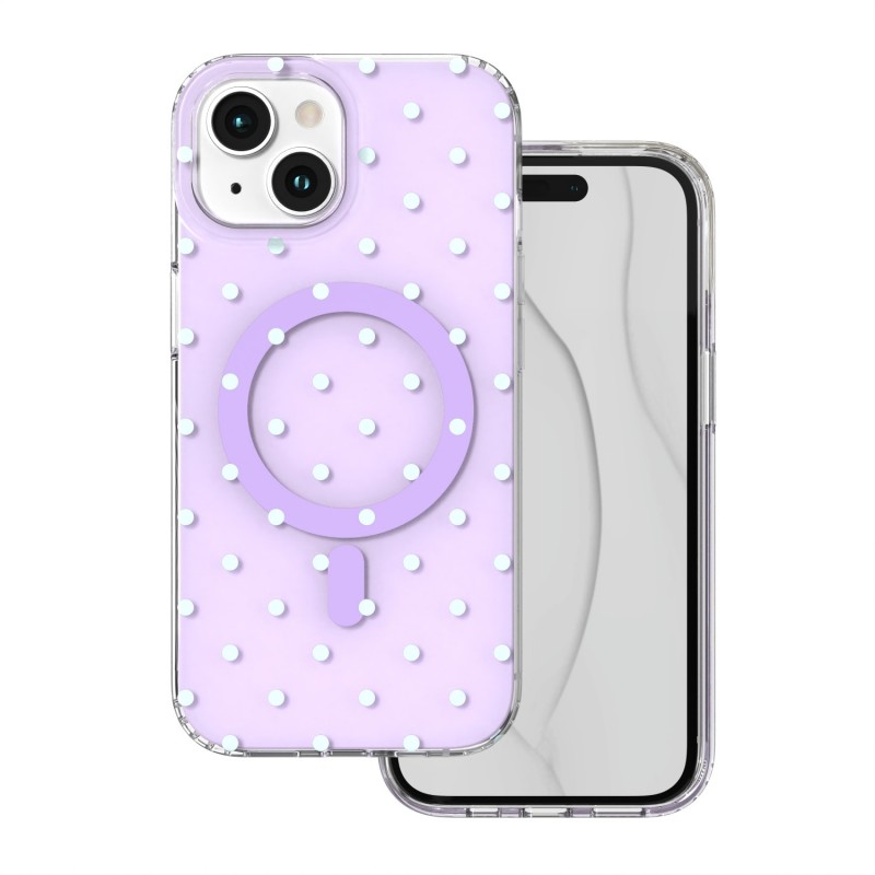Кейс Bubble Dots Mag за iPhone 15 6,1