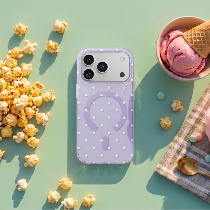 Кейс Bubble Dots Mag за iPhone 16 Pro 6,3