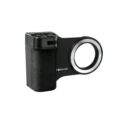 Forever стойка за телефон/selfie stick BT за MagSafe PHSS-100 черна