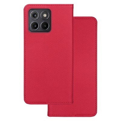 Калъф Smart Magnet за Motorola Edge 70 Fusion червен