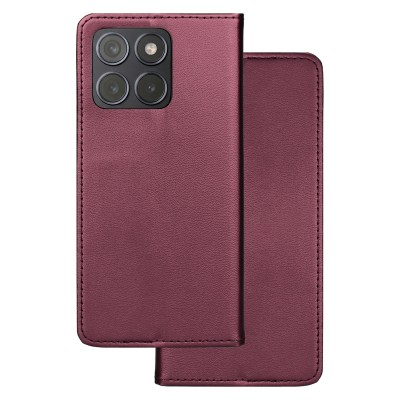 Smart Magnetic калъф за Motorola Edge 70 Fusion бордо