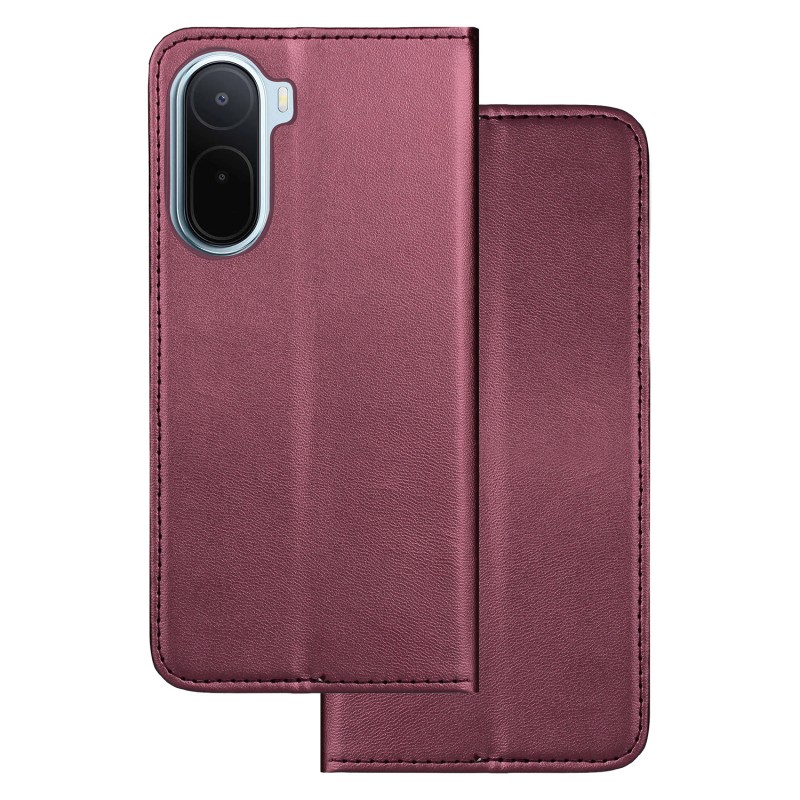 Smart Magnetic калъф за Xiaomi Redmi A7 Pro бордо
