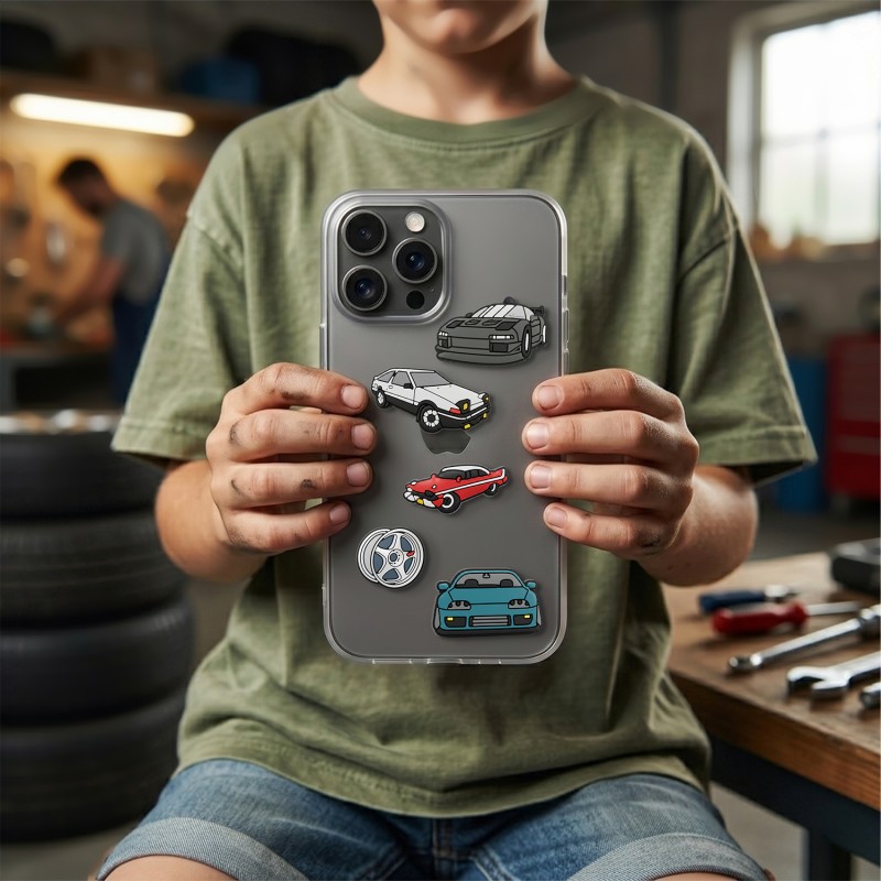 Sticker 3D Fast cars комплект 5 бр.