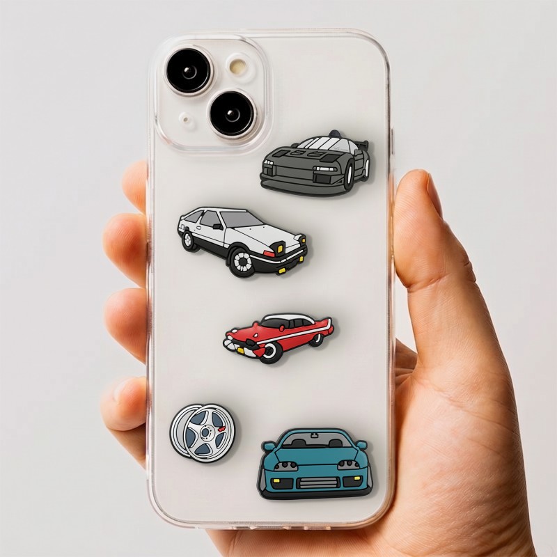 Sticker 3D Fast cars комплект 5 бр.