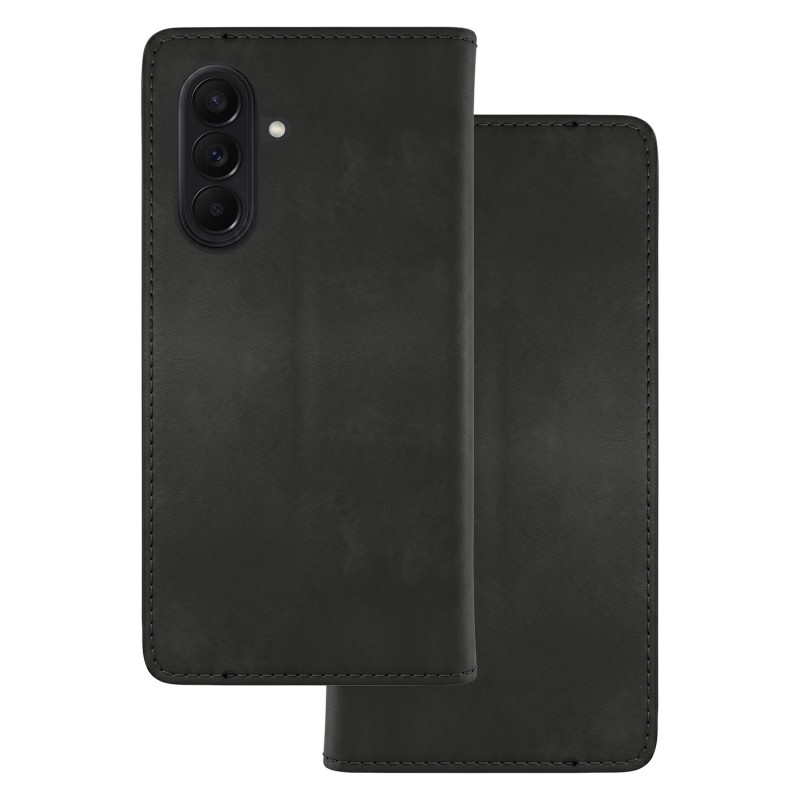 Калъф тип тефтер Smart Suede за Samsung Galaxy A27 5G черен