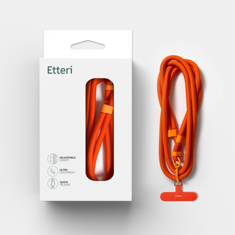 Etteri универсална връзка за телефон оранжева