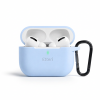 Силиконов калъф Etteri за AirPods Pro 3 светло син