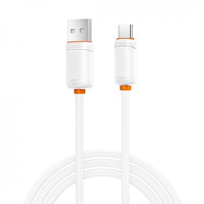 XO кабел NB302 USB - USB-C 1,0m 3A бял