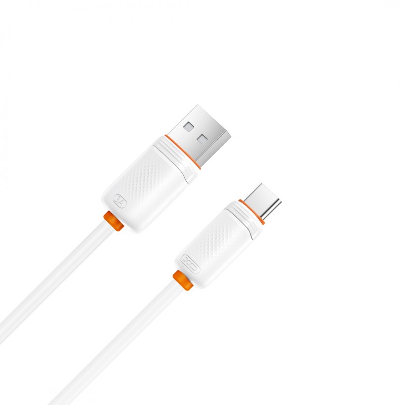 XO кабел NB302 USB - USB-C 1,0m 3A бял