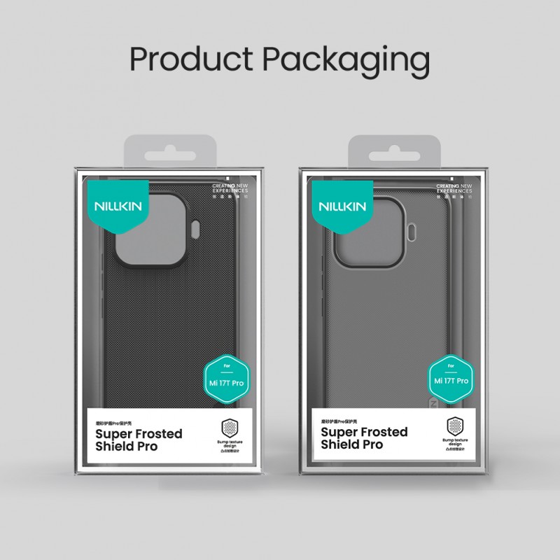 Кейс Nillkin Super Frosted Shield Pro за Xiaomi 17T Pro опушен