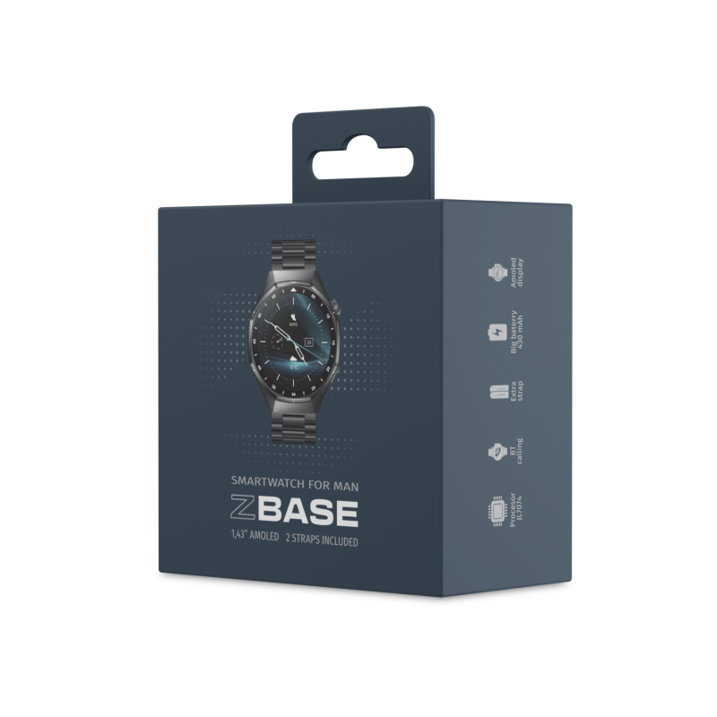 Forever смарт часовник zBase SW-720 тъмносин