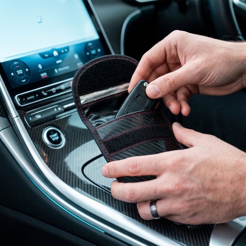 Калъф за keyless ключове (Фарадеев кафез)