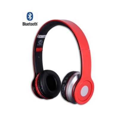 Rebeltec Bluetooth слушалки Crystal червени