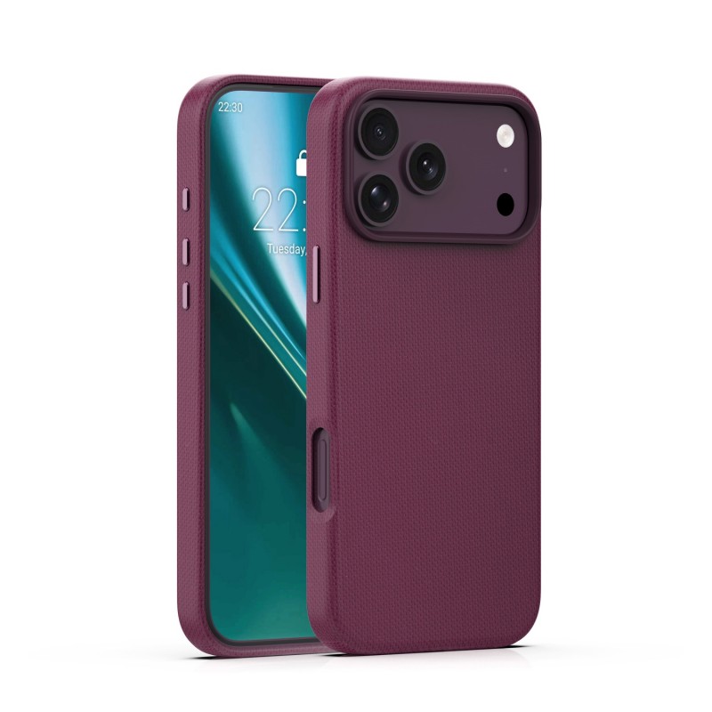 Кейс Etteri Elegant Mag за iPhone 17 Pro Max / 18 Pro Max тъмна череша