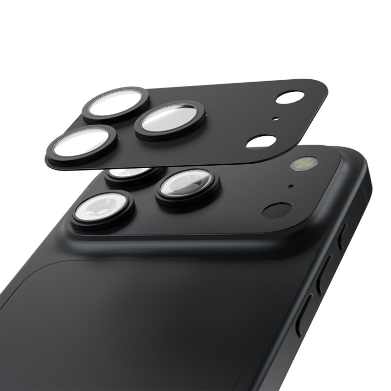 Etteri пълна защита за камерите за iPhone 18 Pro Max тъмносив