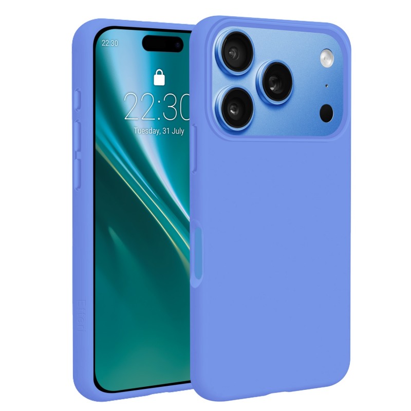 Кейс Etteri Silicone Mag за iPhone 17 Pro Max / 18 Pro Max светлосин