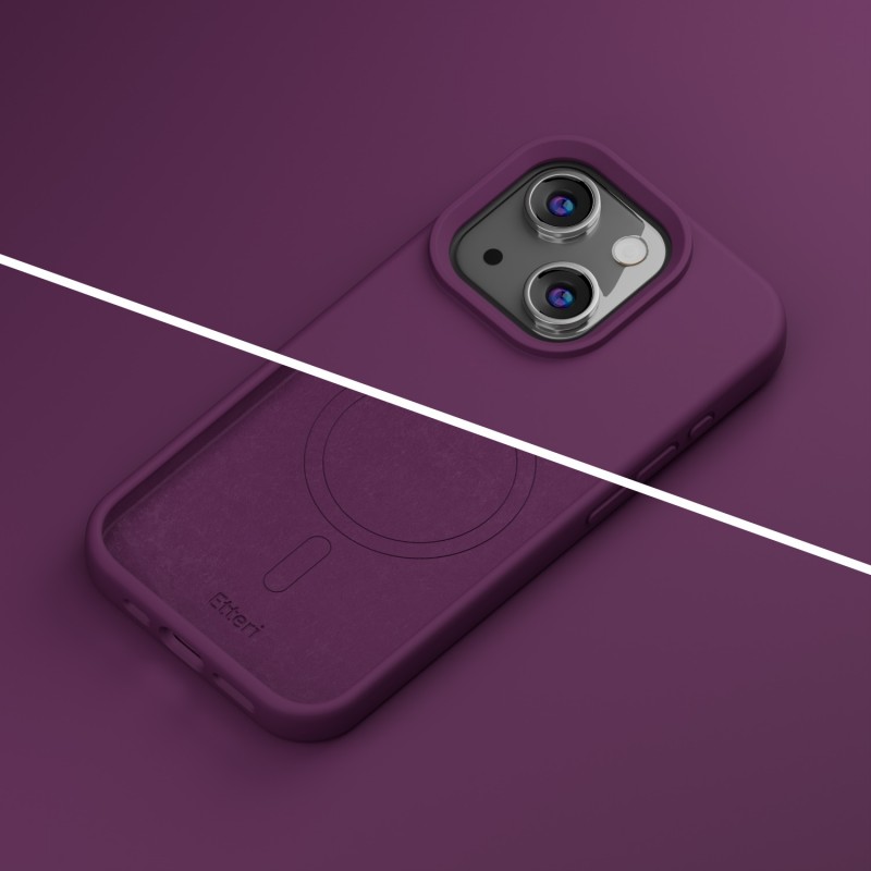Кейс Etteri Silicone Mag за iPhone 14 6,1