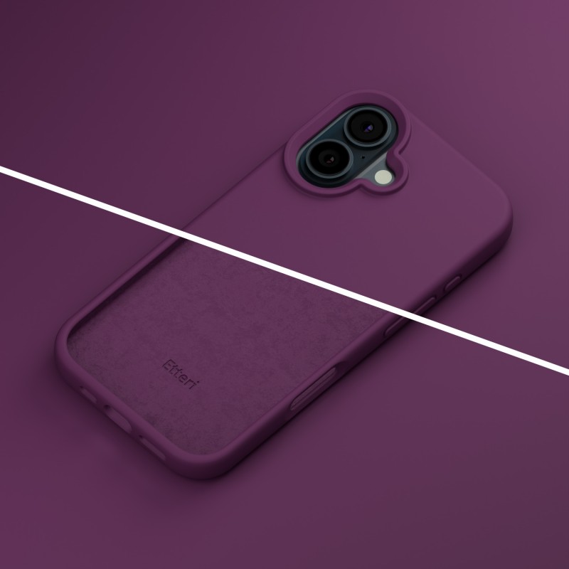 Кейс Etteri Silicone Mag за iPhone 16 6,1