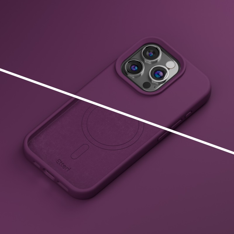Кейс Etteri Silicone Mag за iPhone 16 Pro 6,3