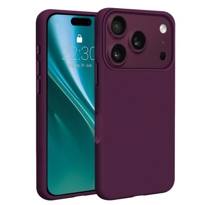 Кейс Etteri Silicone Mag за iPhone 17 Pro Max / 18 Pro Max 6,9'' тъмна череша