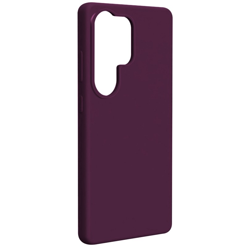 Кейс Etteri Silicone Mag за Samsung Galaxy S25 Ultra тъмна череша